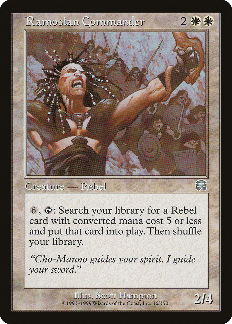 Ramosian Commander (036) - Mercadian Masques