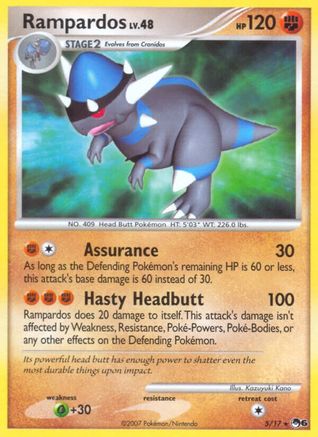 Rampardos (5) - POP Series 6