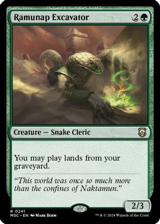 Ramunap Excavator (241) Ripple Foil - Commander: Modern Horizons 3