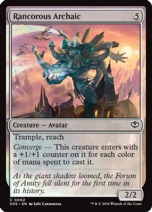 Rancorous Archaic (002) - Secrets of Strixhaven