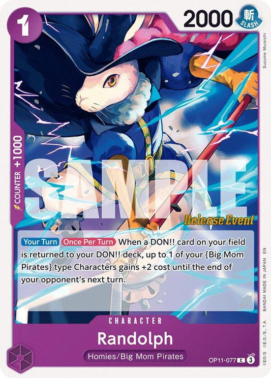 Randolph (OP11-077) Release Event Cards