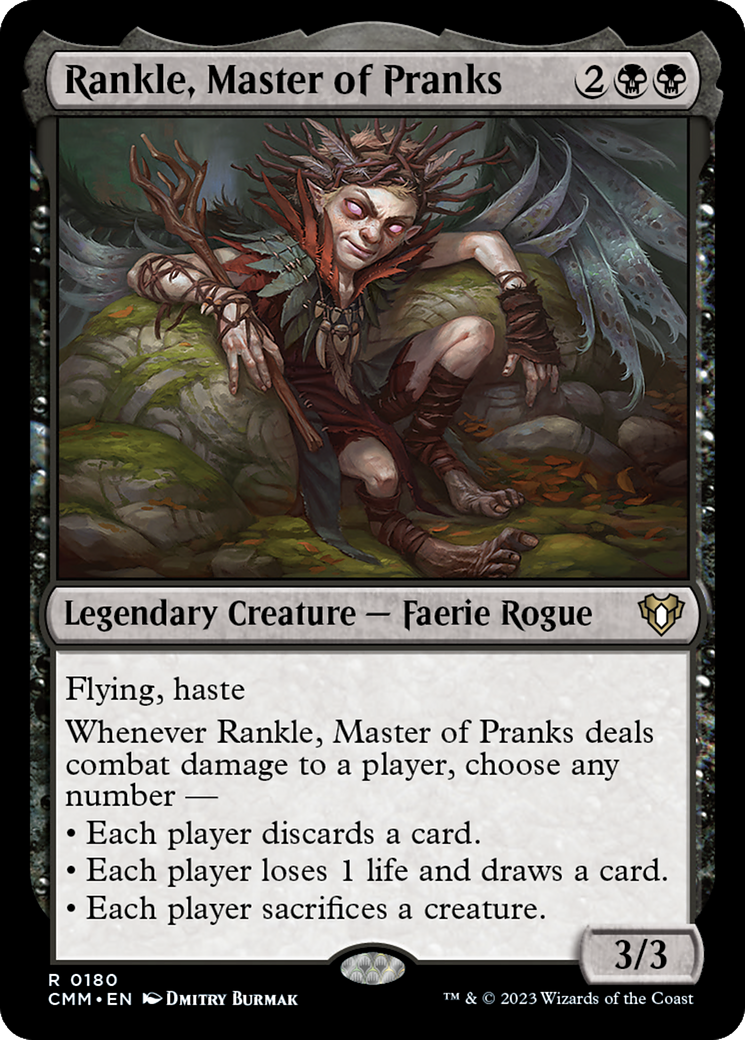 Rankle, Master of Pranks (180) - Commander Masters
