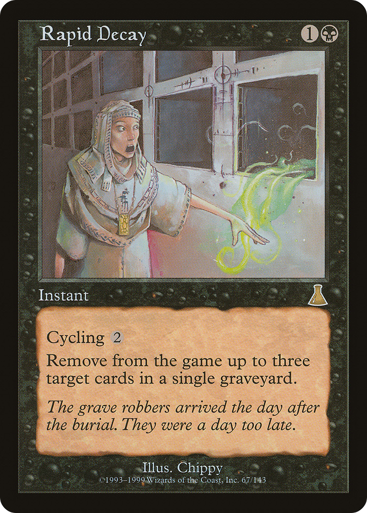Rapid Decay (067) - Urza's Destiny