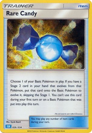 Rare Candy (CLB) (26) Holofoil - Trading Card Game Classic