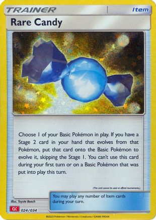 Rare Candy (CLC) (24) Holofoil - Trading Card Game Classic