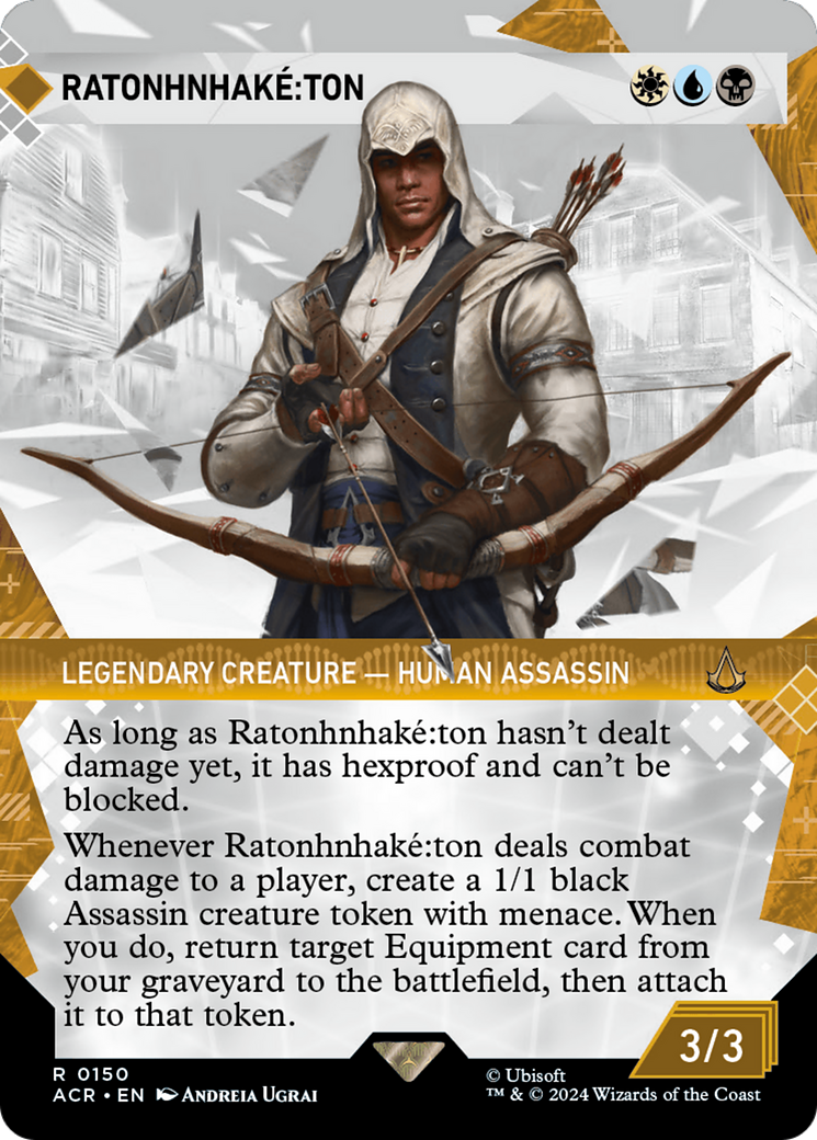 Ratonhnhake:ton (Showcase) (150) Foil - Assassin's Creed