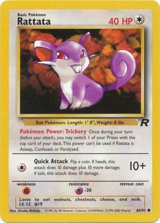 Rattata (66) (Unlimited) - Team Rocket
