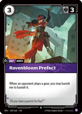 Ravenbloom Prefect (102) Foil - Vendetta