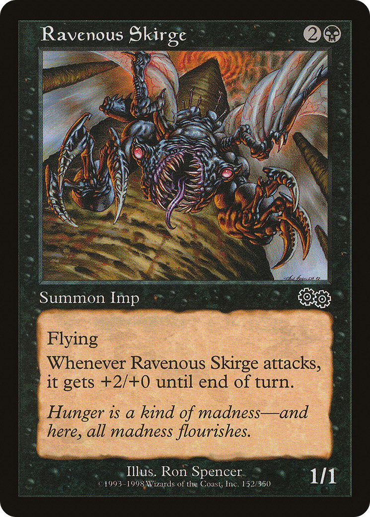 Ravenous Skirge (152) - Urza's Saga