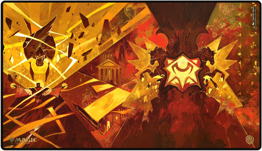 Secret of Strixhaven Playmat Lorehold