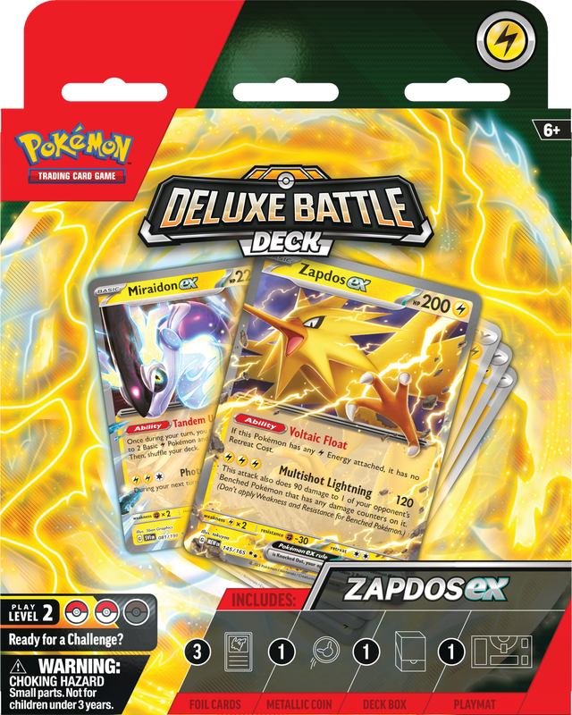 Pokémon TCG: Deluxe Battle Deck - Ninetales/Zapdos ex