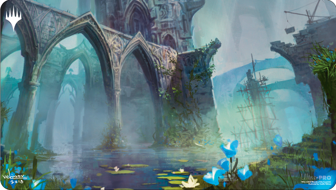 Ravnica Remastered Playmat House Dimir Watery Grave | Silver Goblin