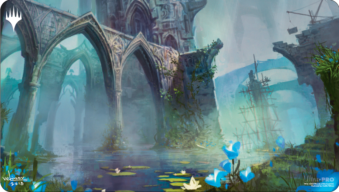 Ravnica Remastered Playmat House Dimir Watery Grave-Silver Goblin | Silver Goblin