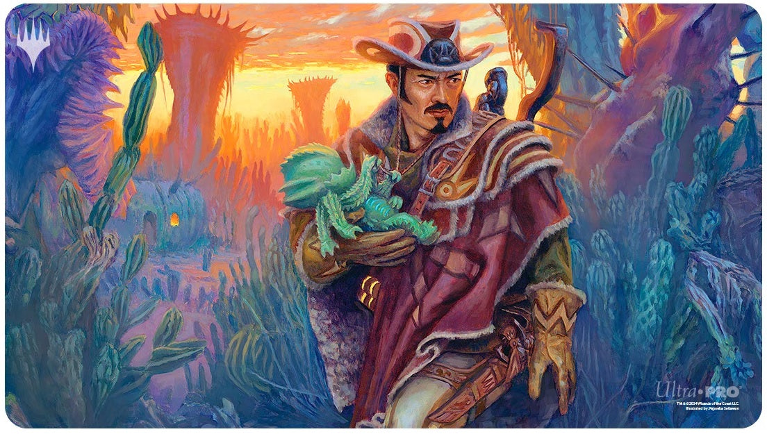 Outlaws of Thunder Junction Playmat Yuma, Proud Protector | Silver Goblin