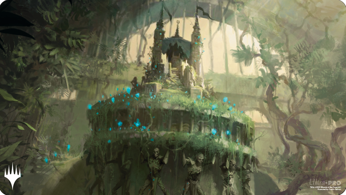 Ravnica Remastered Playmat Golgari Swarm Overgrown Tomb-Silver Goblin | Silver Goblin