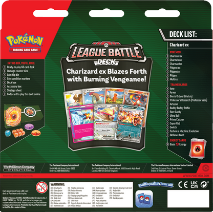 Pokémon TCG: League Battle Deck - Charizard ex