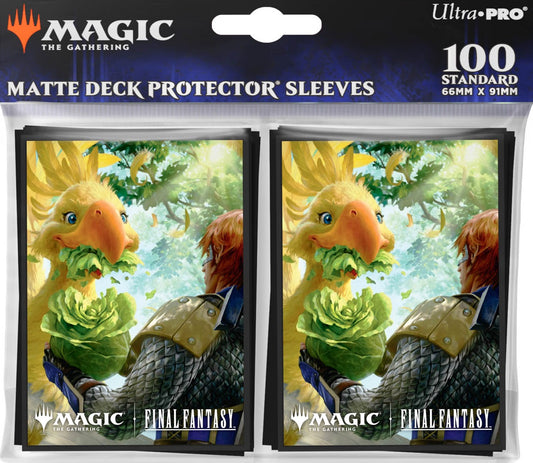 FINAL FANTASY Sleeves - Gysahl Greens [100ct]