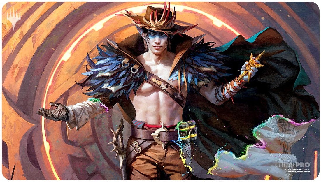 Outlaws of Thunder Junction Playmat Oko, the Ringleader | Silver Goblin