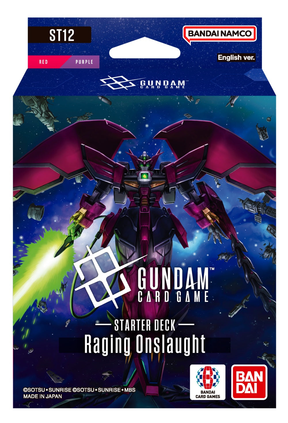 Gundam CG: Starter Deck - Raging Onslaught [ST12]