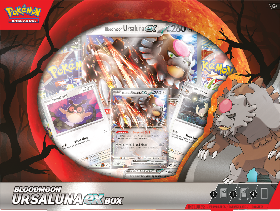 Pokémon TCG: Bloodmoon Ursaluna ex Box | Silver Goblin