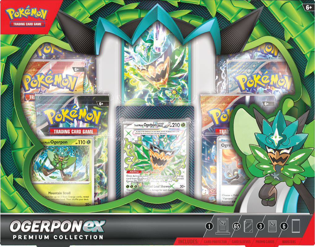 Pokémon TCG: Ogerpon ex Premium Collection | Silver Goblin