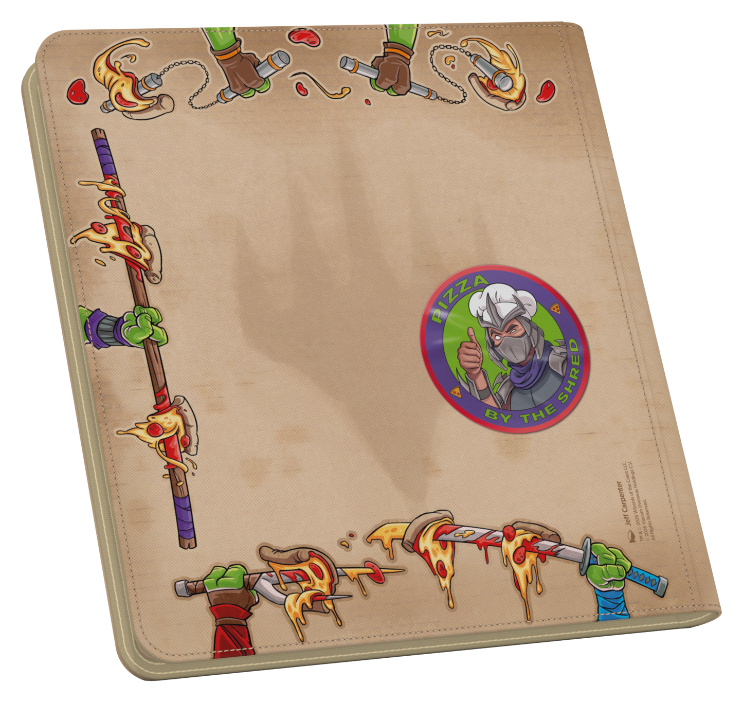 Zipfolio 480 Xenoskin Teenage Mutant Ninja Turtles - Pizza Box