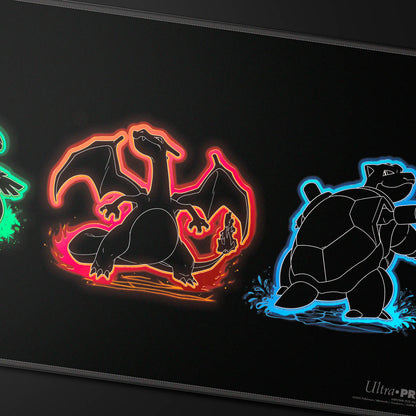 Pokémon Playmat Foil Neon Kanto