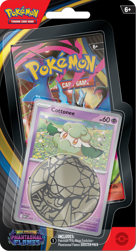 Pokémon TCG: Mega Evolution - Phantasmal Flames Checklane Blister