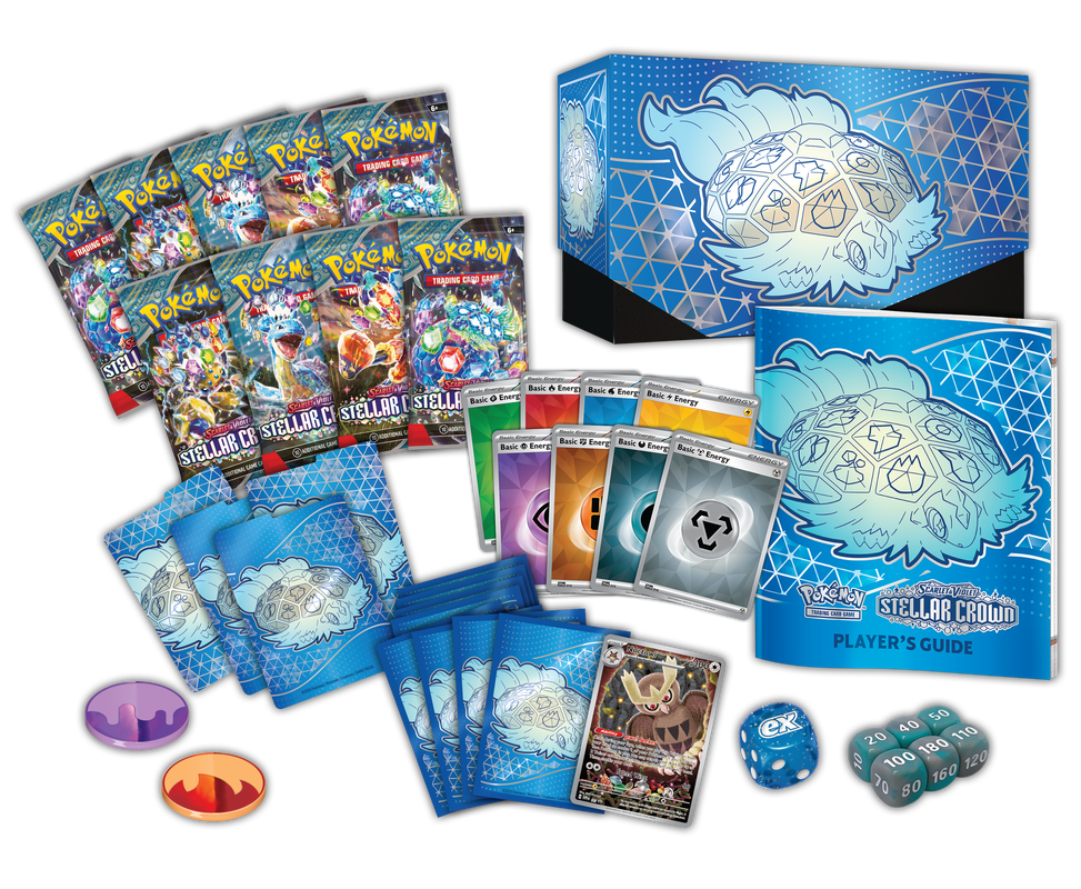 Pokémon TCG: Scarlet & Violet - Stellar Crown Elite Trainer Box