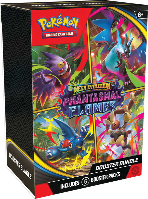 Pokémon TCG: Mega Evolution - Phantasmal Flames Booster Bundle