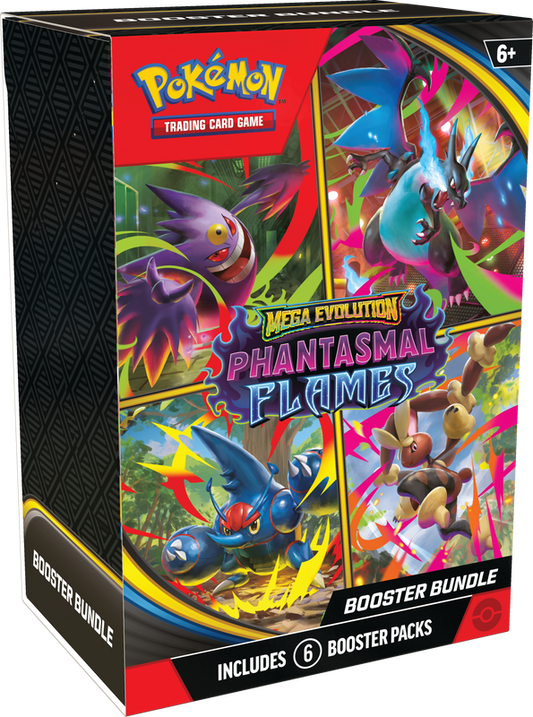 Pokémon TCG: Mega Evolution - Phantasmal Flames Booster Bundle