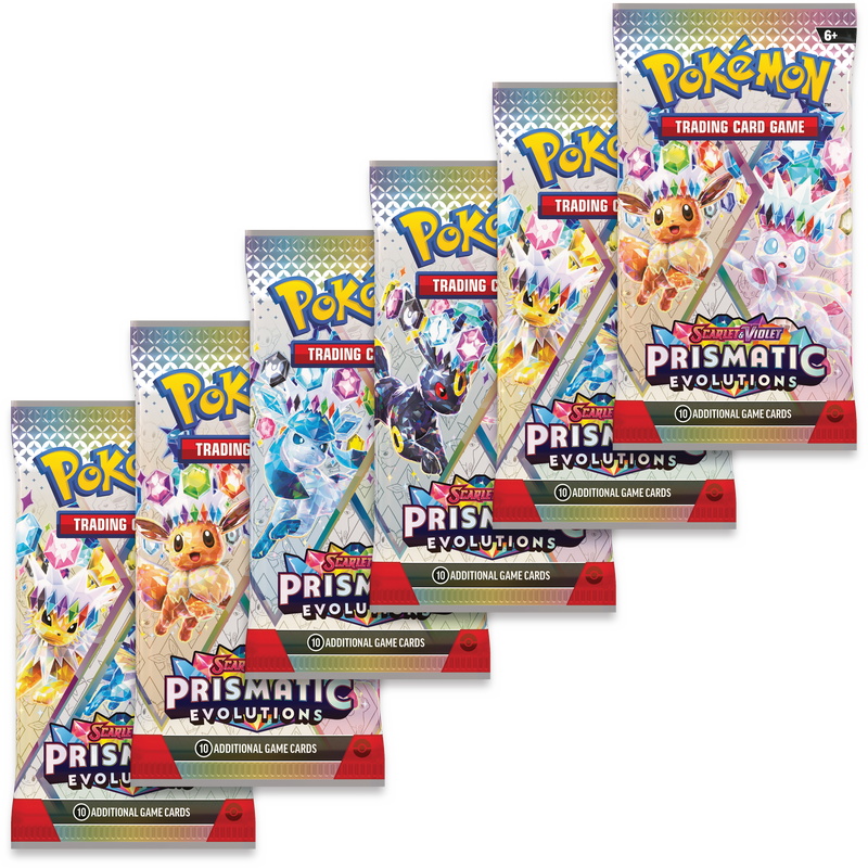 Pokémon TCG: Scarlet & Violet - Prismatic Evolution Booster Bundle | Silver Goblin