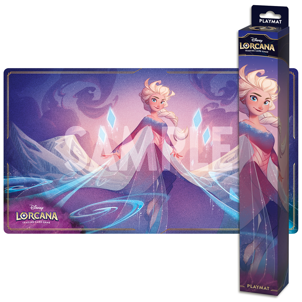 Lorcana Playmat Elsa | Silver Goblin