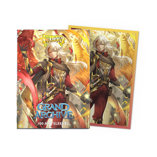 Dragon Shield Matte Art Sleeves: Grand Archive - Azrael, Archangel of Materia [100ct]
