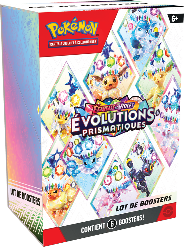 Pokémon TCG: Scarlet & Violet - Prismatic Evolution Booster Bundle | Silver Goblin