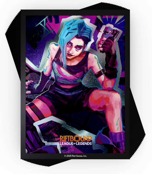 Riftbound: League of Legends TCG: Origins - Art Sleeves - Jinx [100ct]