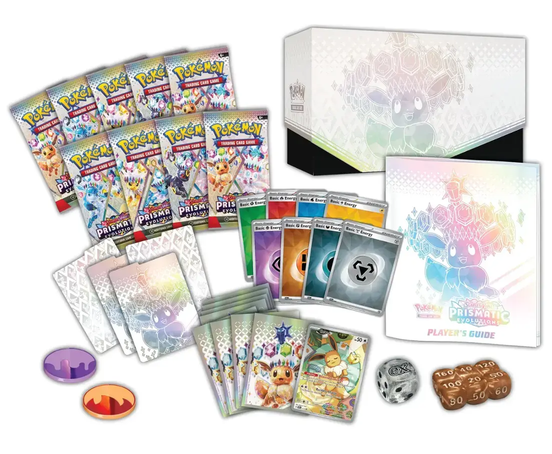 Pokémon TCG: Scarlet & Violet - Prismatic Evolutions Elite Trainer Box