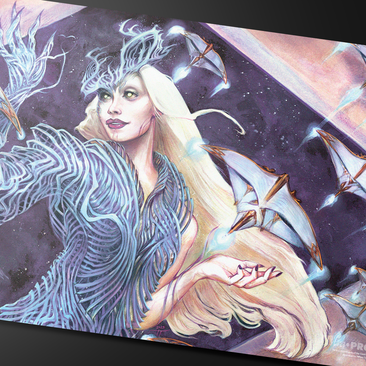 Modern Horizons 3 Playmat Breya, Etherium Shaper-Silver Goblin | Silver Goblin