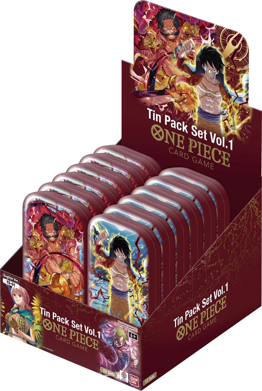One Piece CG: Tin Pack Set Vol. 1 [TS-01]