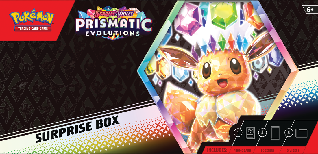 Pokémon TCG: Scarlet & Violet - Prismatic Evolutions Surprise Box