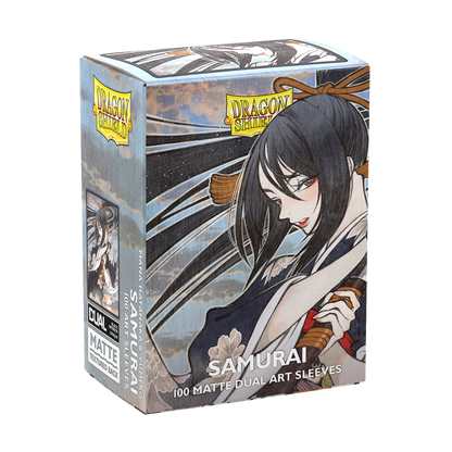 Dragon Shield Matte Dual Art Sleeves: Samurai [100ct]