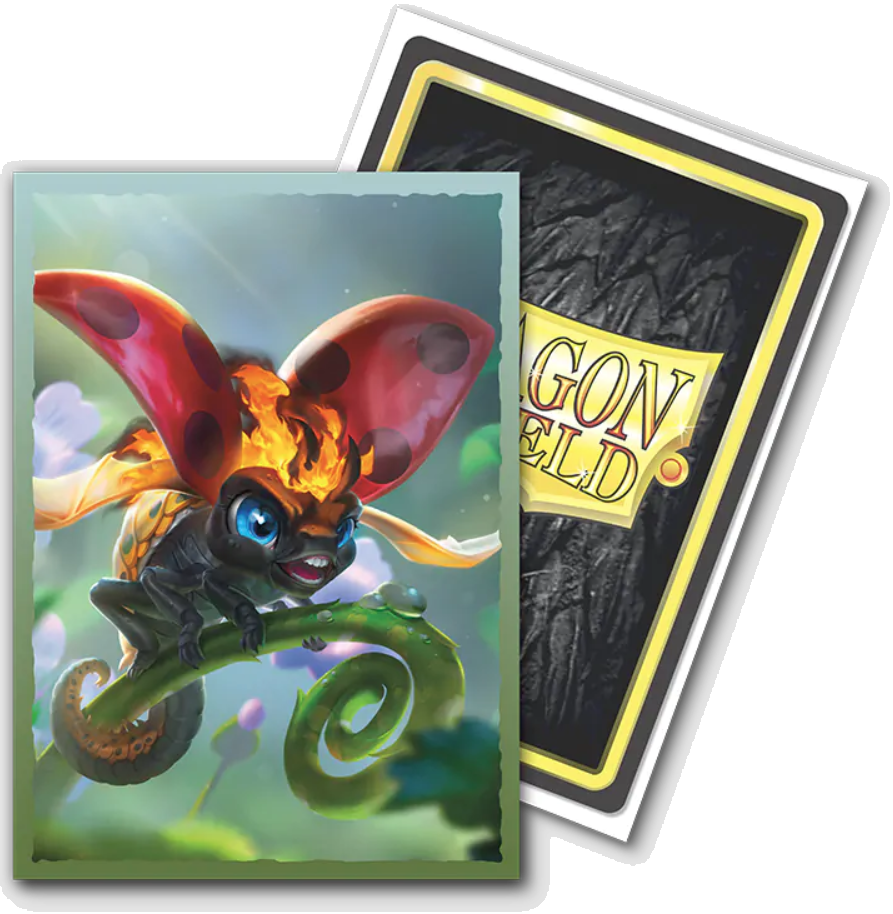 Dragon Shield: Brushed Art - The Burnbug [100ct] | Silver Goblin