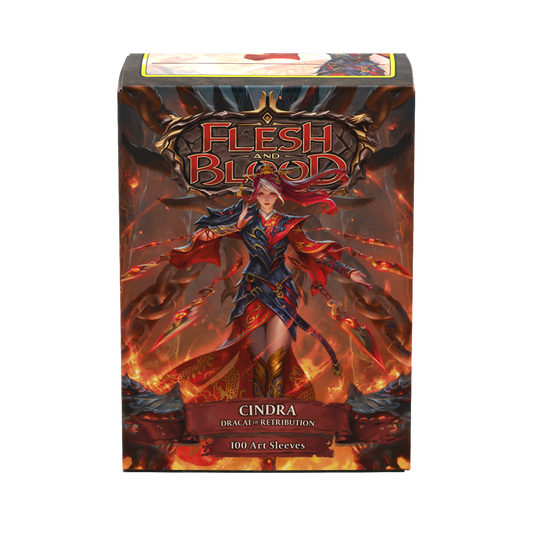 Dragon Shield Matte Art Sleeves: Flesh and Blood - Cindra [100ct]