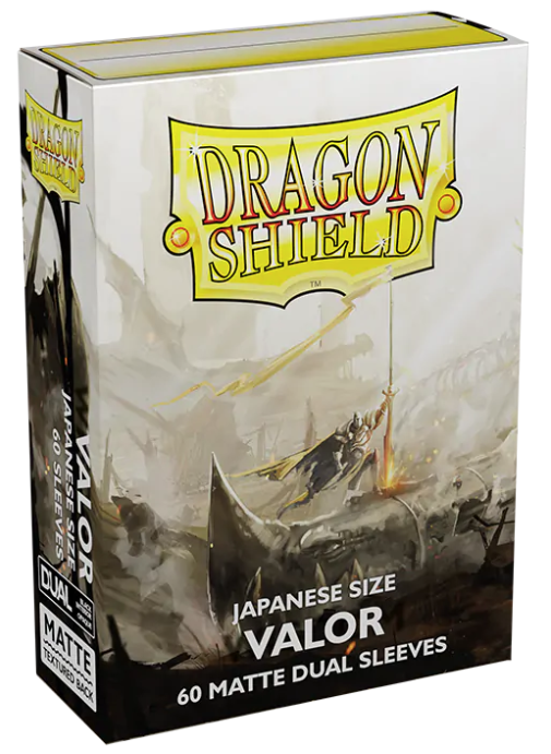 Dragon Shield: Matte Dual Japanese Size Sleeves - Valor [60ct]