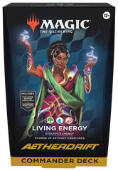 Aetherdrift Commander - Living Energy | Silver Goblin