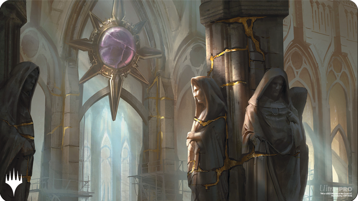 Ravnica Remastered Playmat Orzhov Syndicate Godless Shrine | Silver Goblin