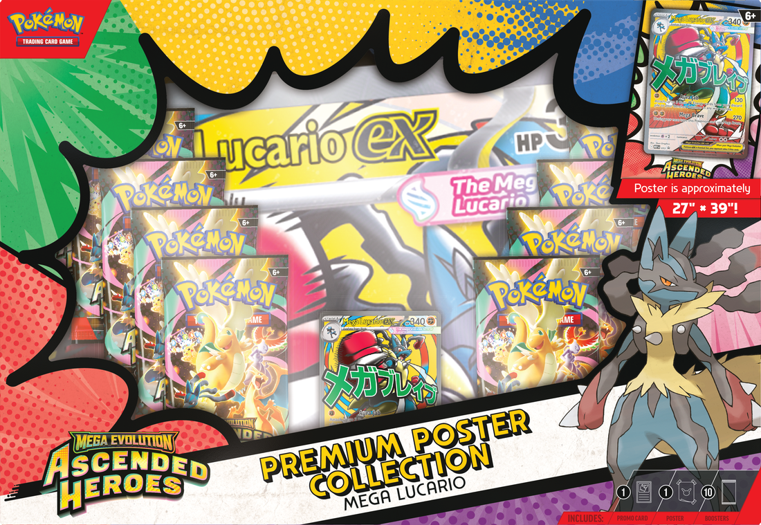 Pokémon TCG: Ascended Heroes Premium Poster Collection