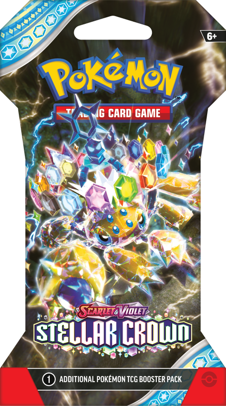 Pokémon TCG: Scarlet & Violet - Stellar Crown Sleeved Booster | Silver Goblin