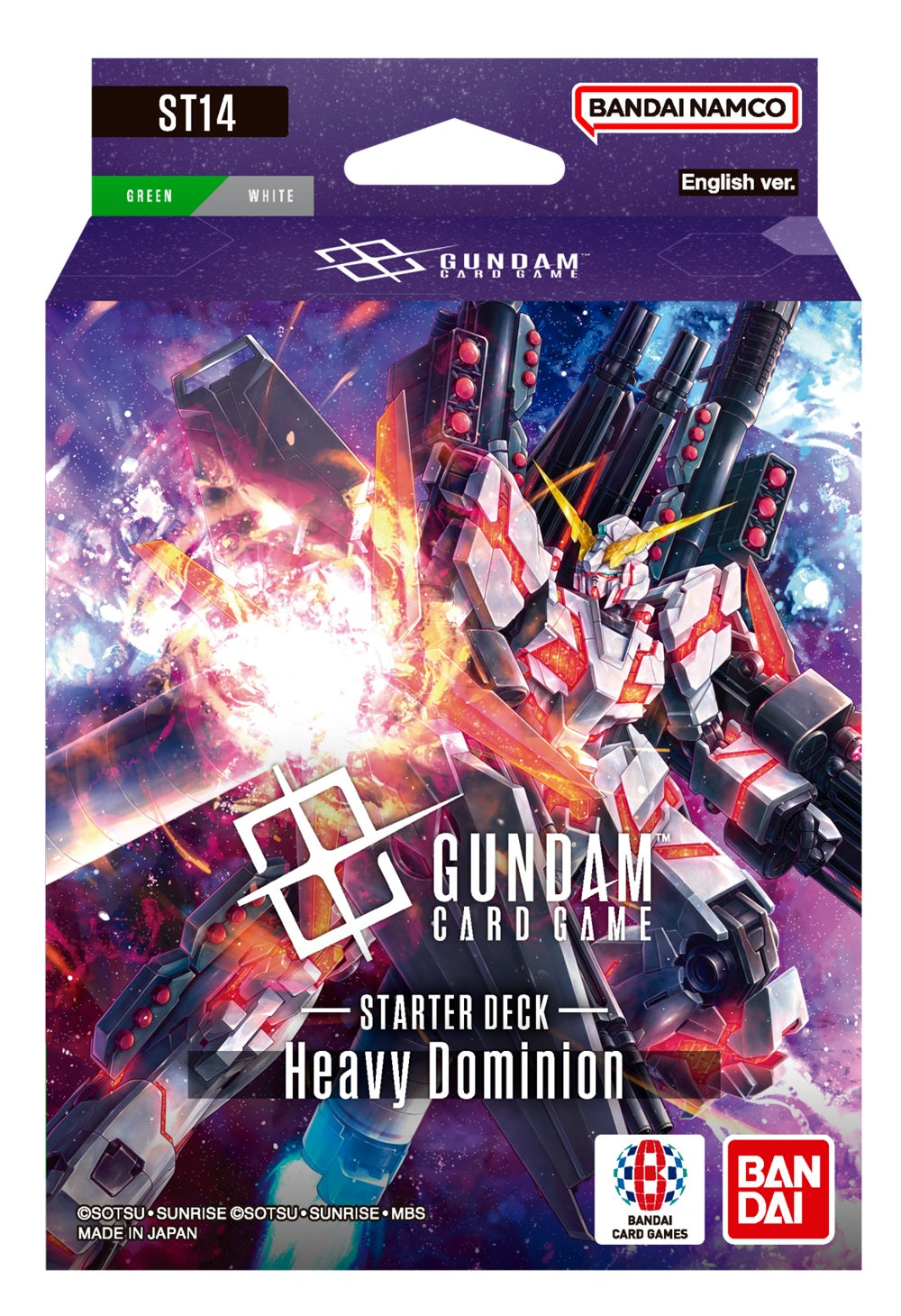 Gundam CG: Starter Deck - Heavy Dominion [ST14]