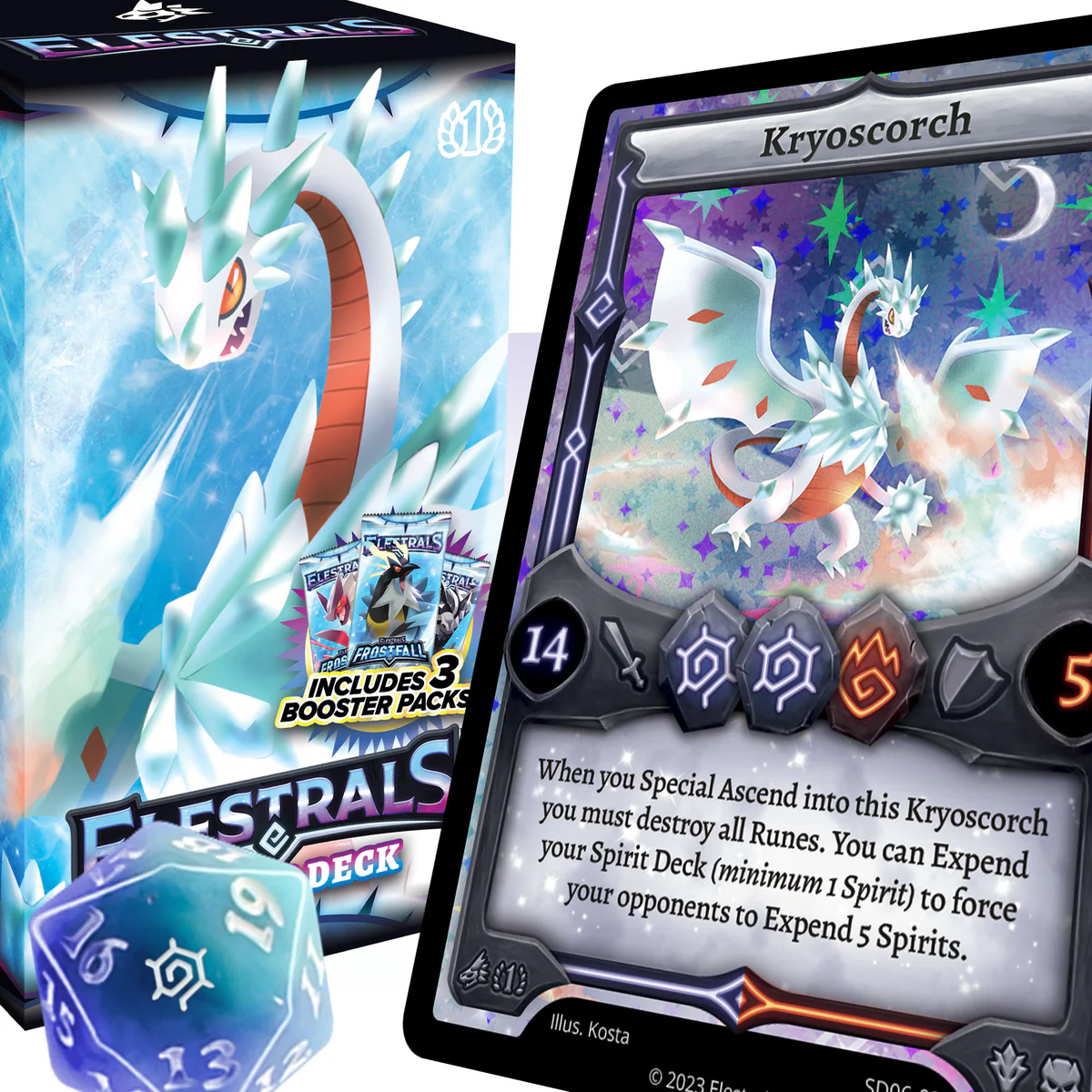 Elestrals: Frostfall - Kryoscorch Starter Deck